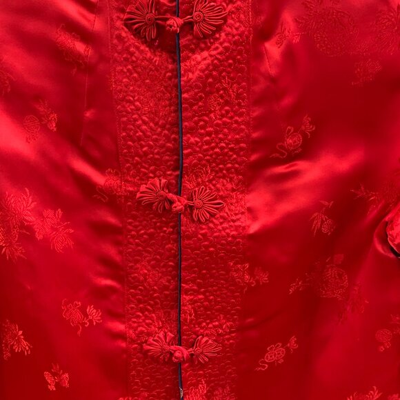 Reversible quilted embroidered Jacket = Size small - Picture 8 of 10